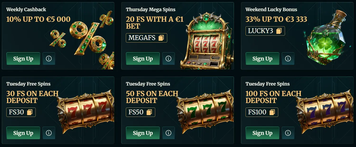 FairCrown Casino Promotions